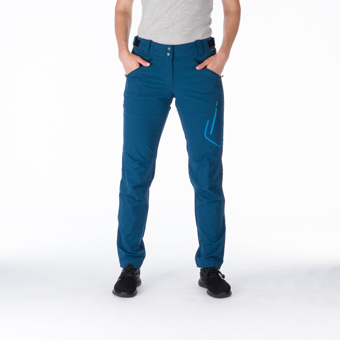 NO-4841OR women's travel elastic regular fit pants LAUREL