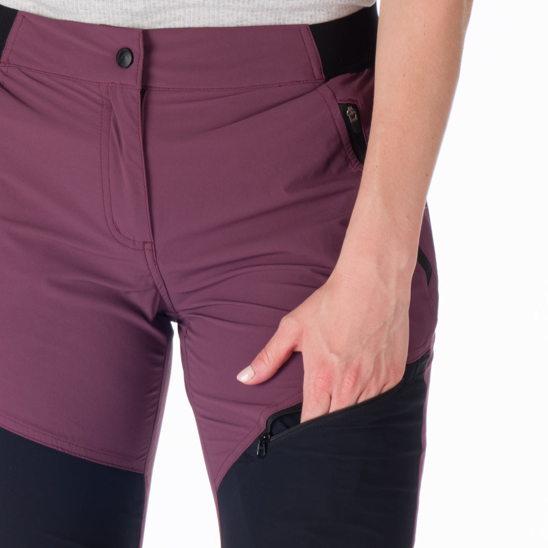 NO-4842OR women's outdoor packable lightweight regular fit stretch pants LAYLAH