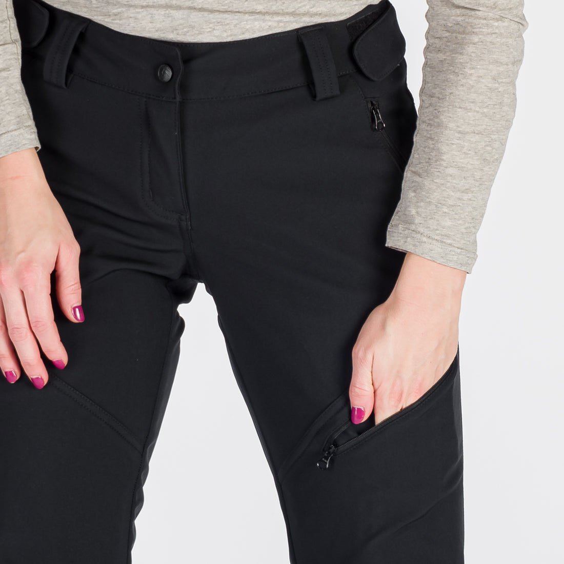 NO-4881OR women's trekking softshell pants outdoor 3L JUANITA