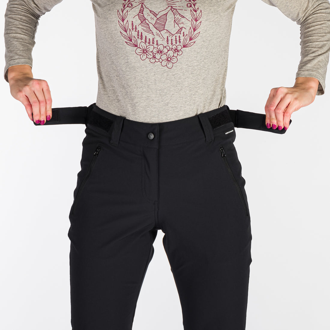 NO-4882OR women's 4way stretch outdoor pants RENA