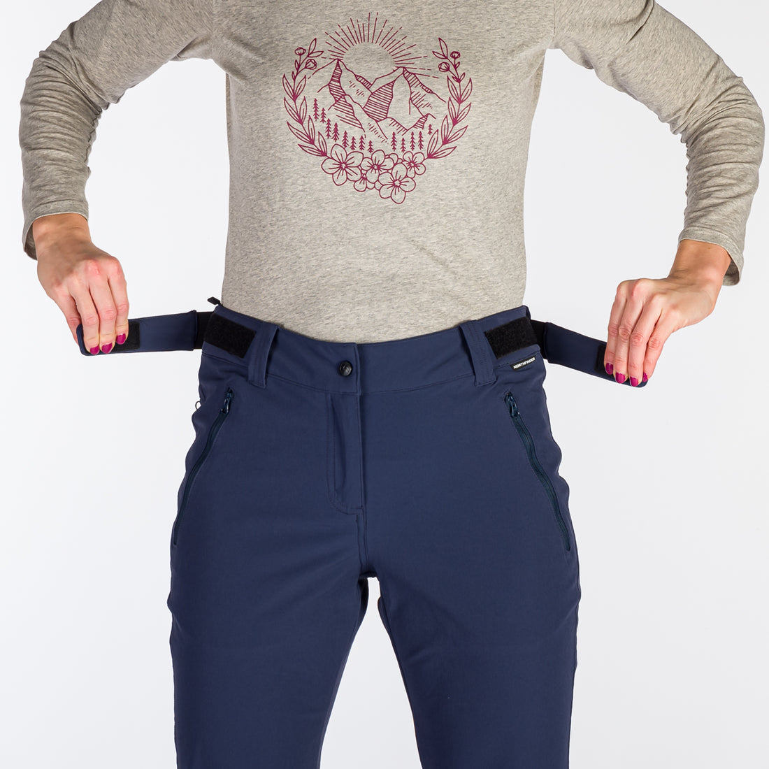 NO-4882OR women's 4way stretch outdoor pants RENA