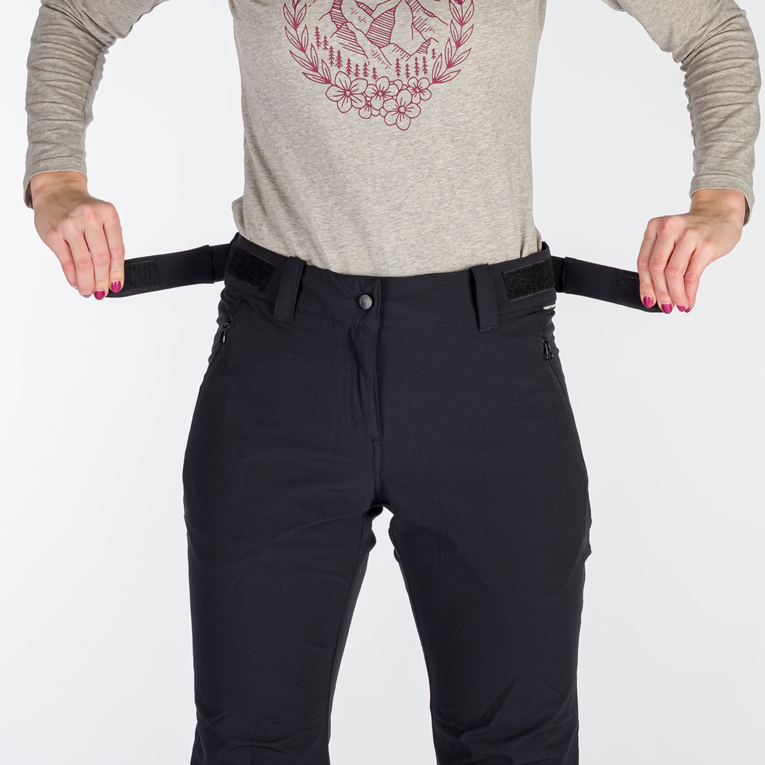 NO-4885OR women's winter comfort pants travel style MELBA