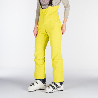 NO-4892SNW women's ski stretch high cut trousers with bib BESSIE
