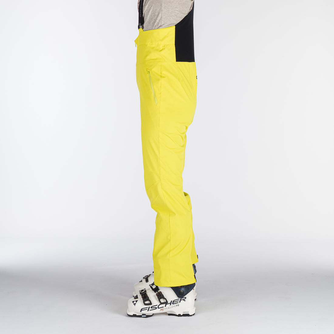NO-4892SNW women's ski stretch high cut trousers with bib BESSIE