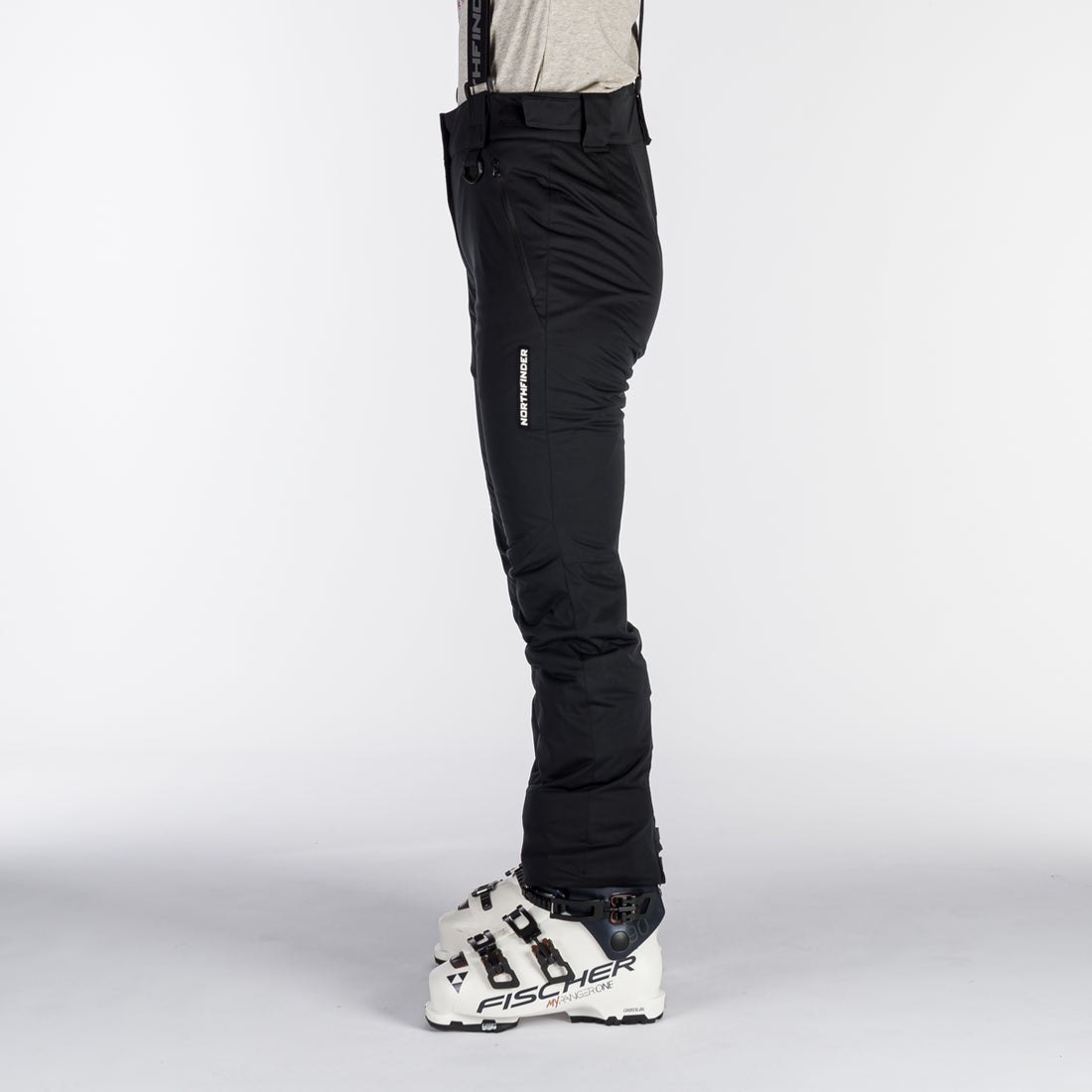 NO-4893SNW women's ski allover print insulated trousers VERNA