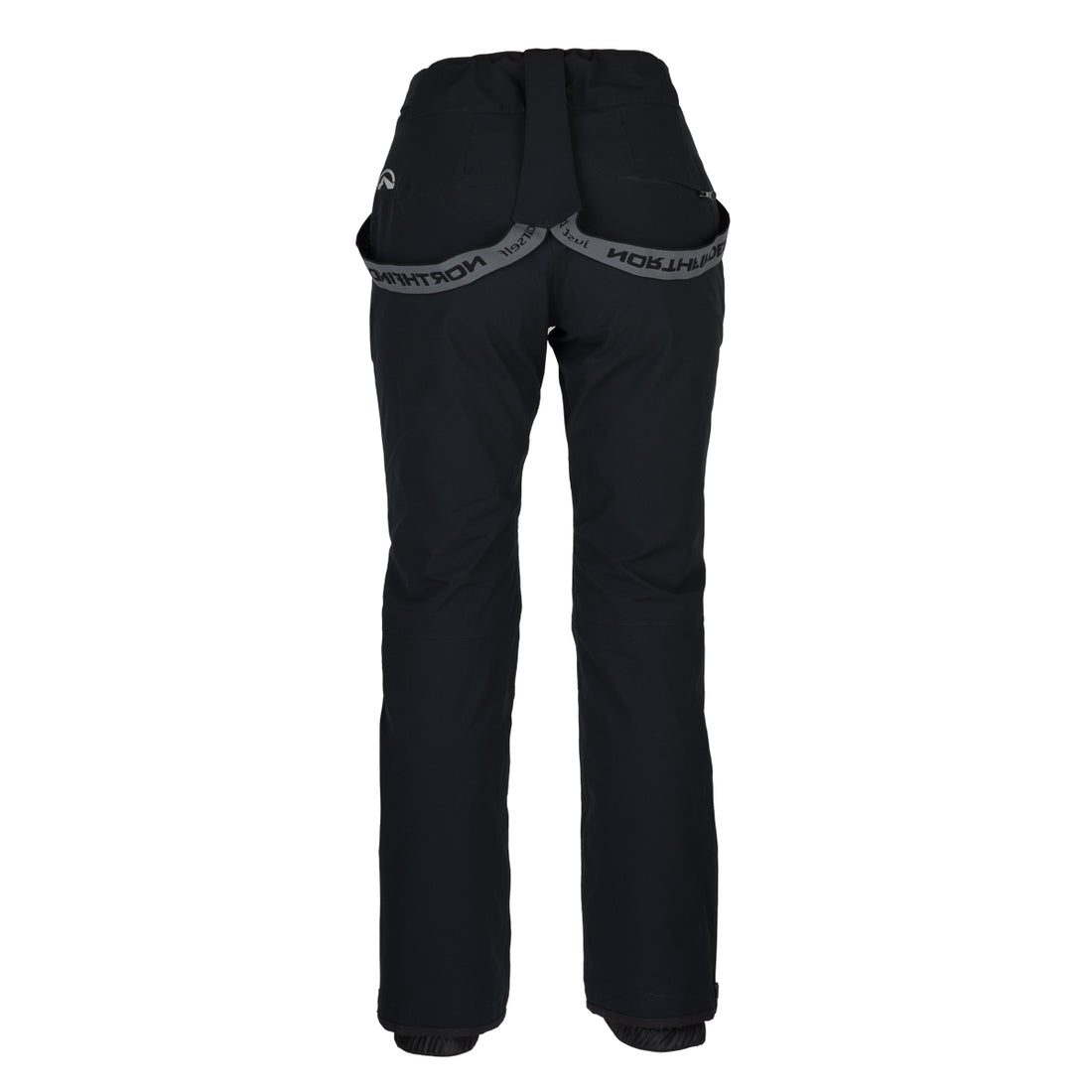 NO-4894SNW women's ski comfortable trousers with braces ALMA