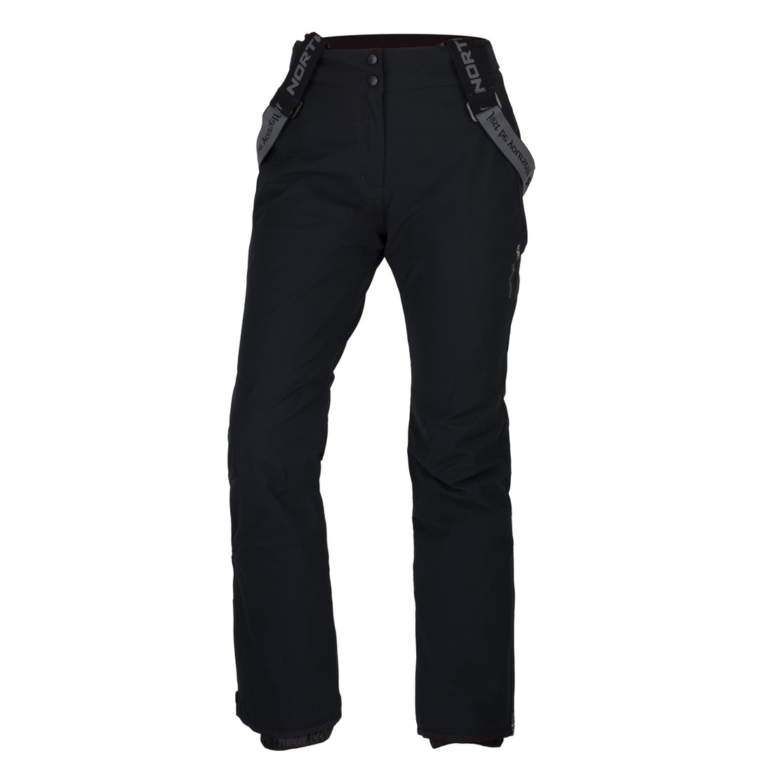 NO-4894SNW women's ski comfortable trousers with braces ALMA