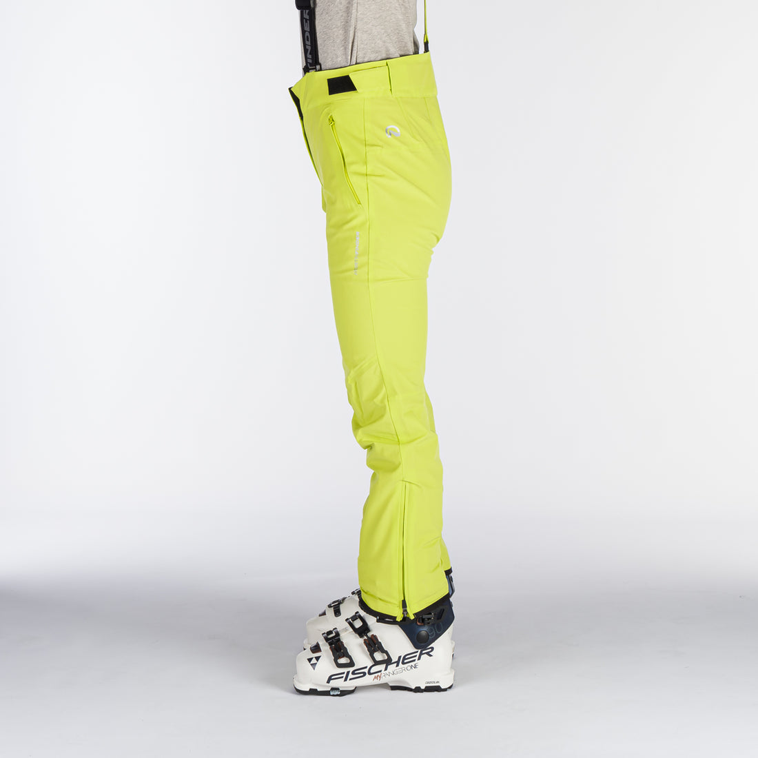 NO-4894SNW women's ski comfortable trousers with braces ALMA