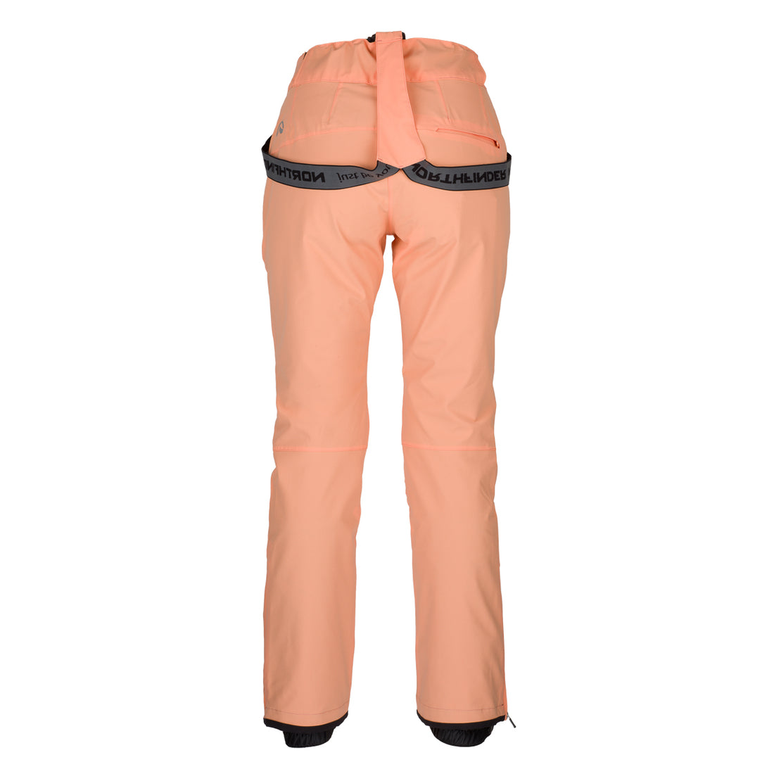 NO-4894SNW women's ski comfortable trousers with braces ALMA