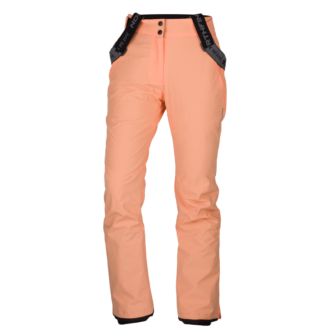 NO-4894SNW women's ski comfortable trousers with braces ALMA