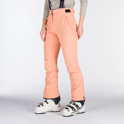 NO-4894SNW women's ski comfortable trousers with braces ALMA