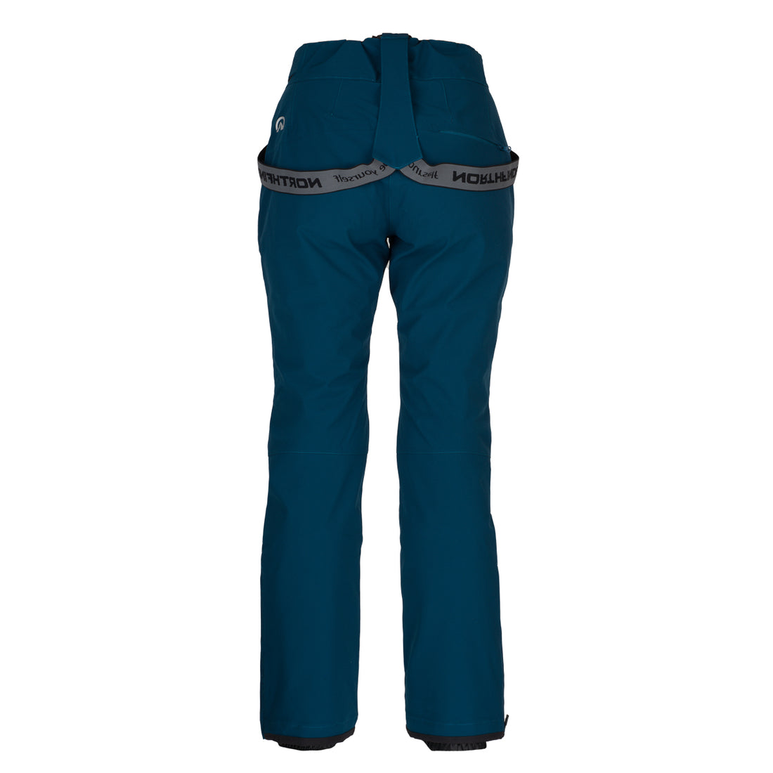 NO-4894SNW women's ski comfortable trousers with braces ALMA