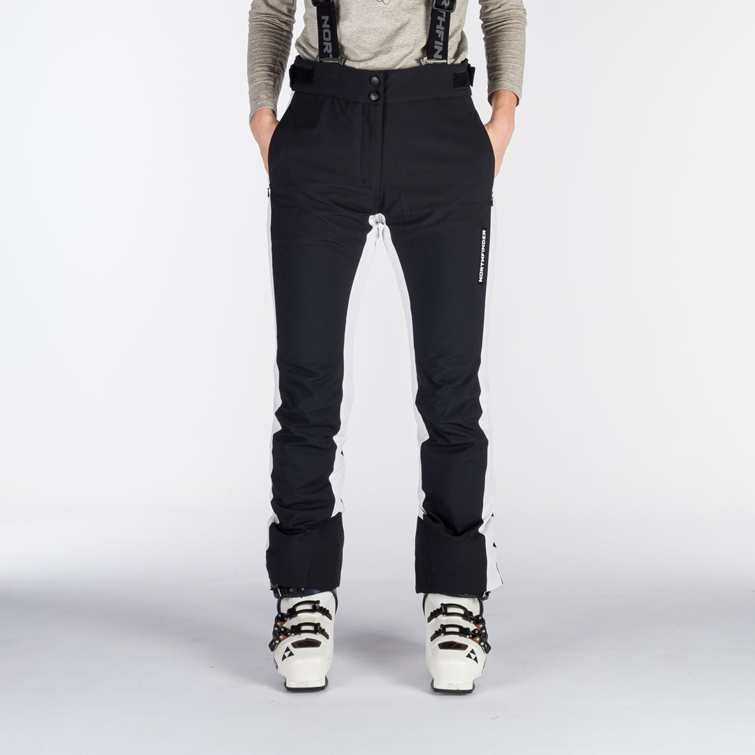 NO-4895SNW women's ski softshell trousers JUNE