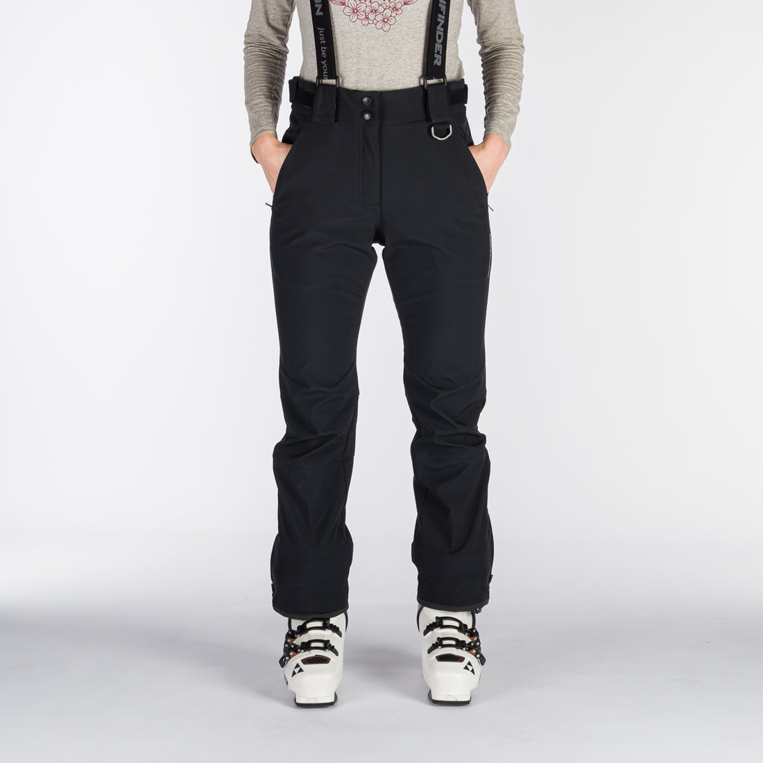 NO-4896SNW women's ski softshell trousers SYLVIA