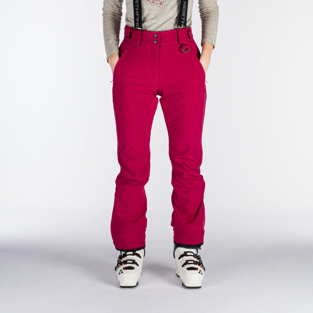 NO-4896SNW women's ski softshell trousers SYLVIA