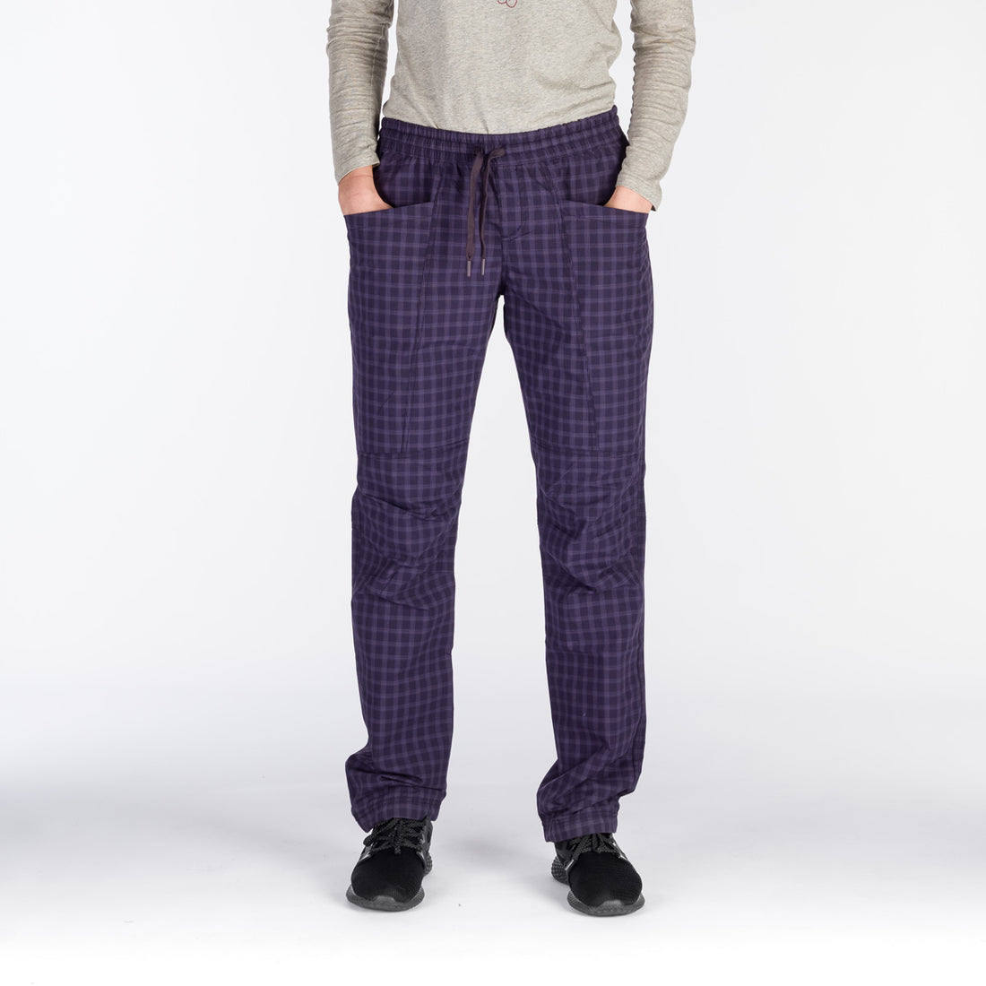 NO-4902OR women's outdoor pants check style 1L