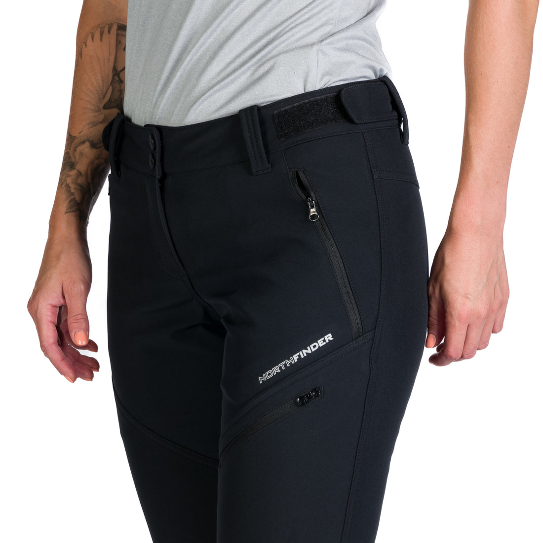 NO-4910OR Women's Softshell Trousers 10k/5k PLARET