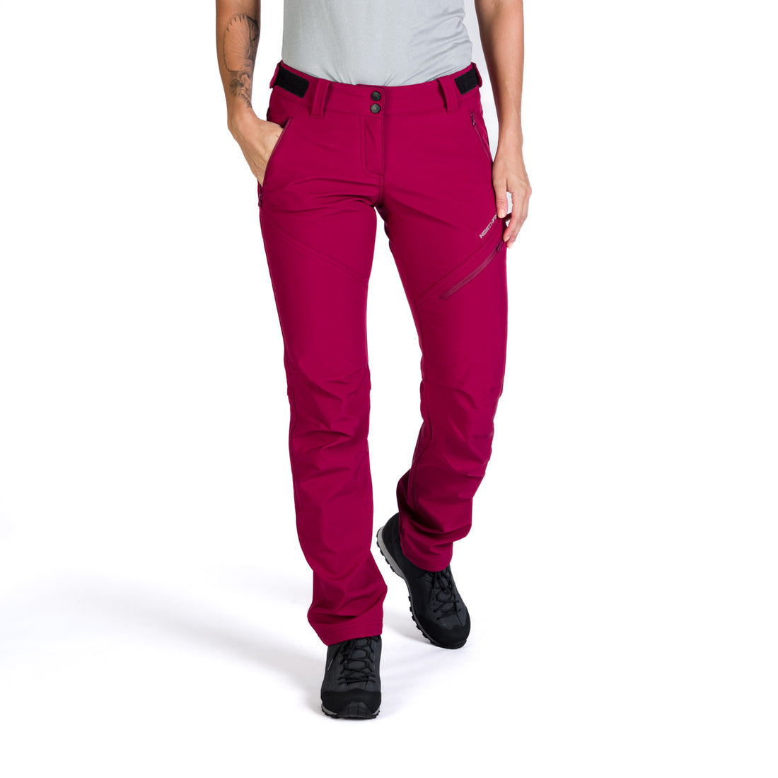 NO-4910OR Women's Softshell Trousers 10k/5k PLARET