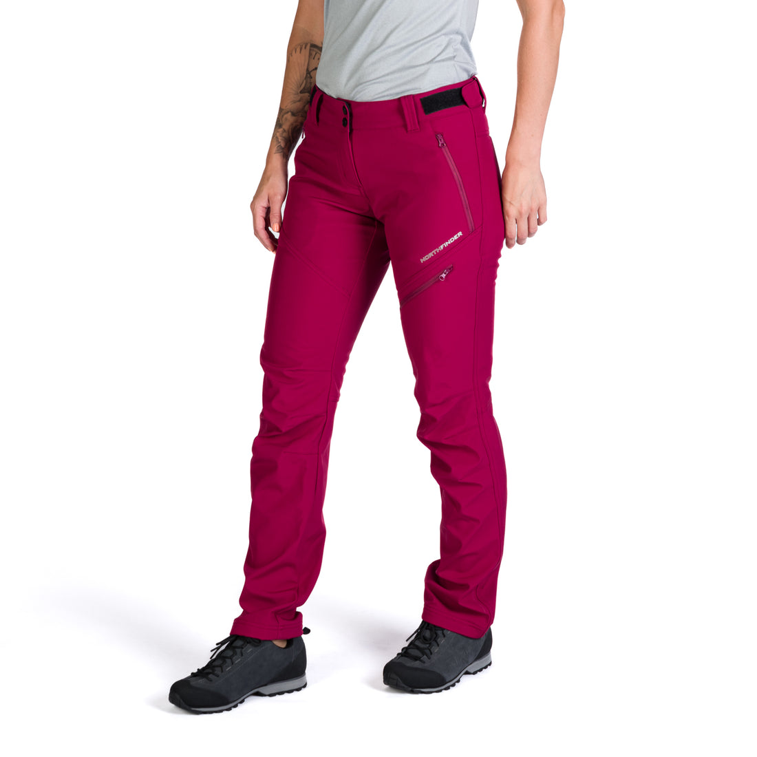 NO-4910OR Women's Softshell Trousers 10k/5k PLARET