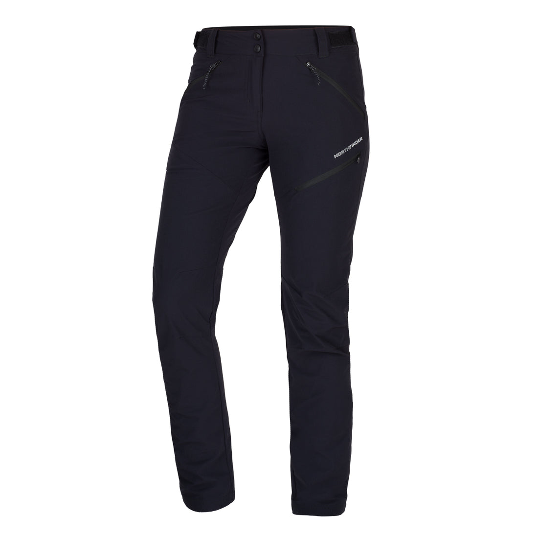 NO-4929OR women's travel elastic regular fit pants JANICE