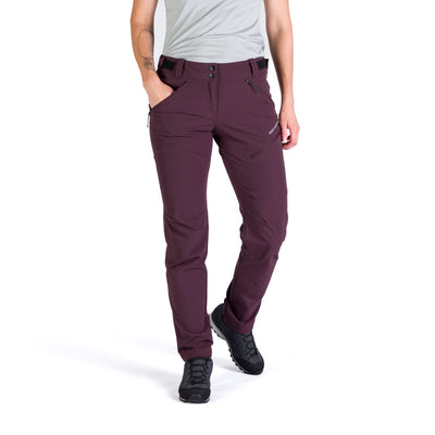 NO-4929OR women's travel elastic regular fit pants JANICE