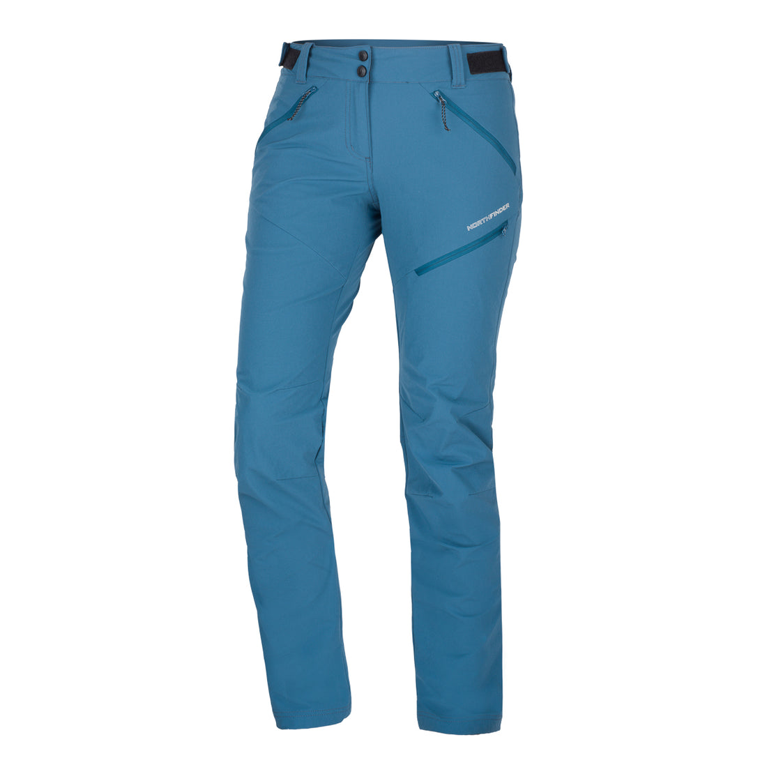 NO-4929OR women's travel elastic regular fit pants JANICE