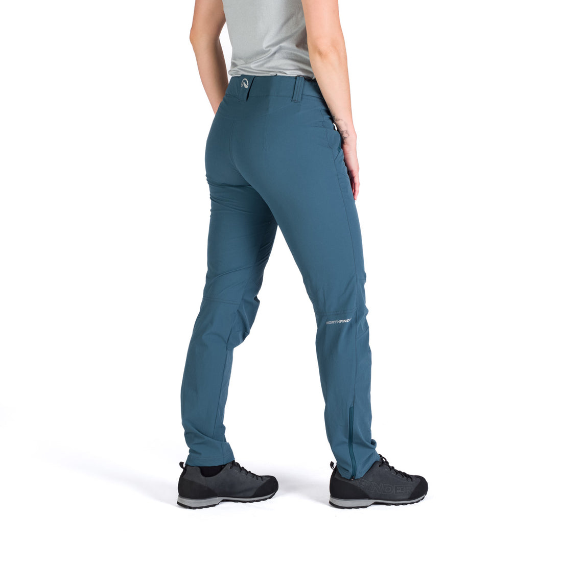 NO-4929OR women's travel elastic regular fit pants JANICE