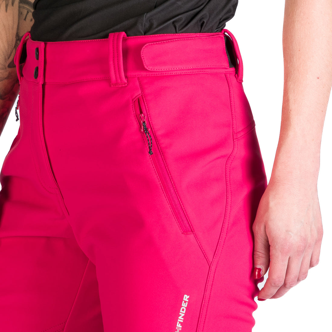 NO-4955OR women's outdoor softshell trousers protect face 3L JAYNE