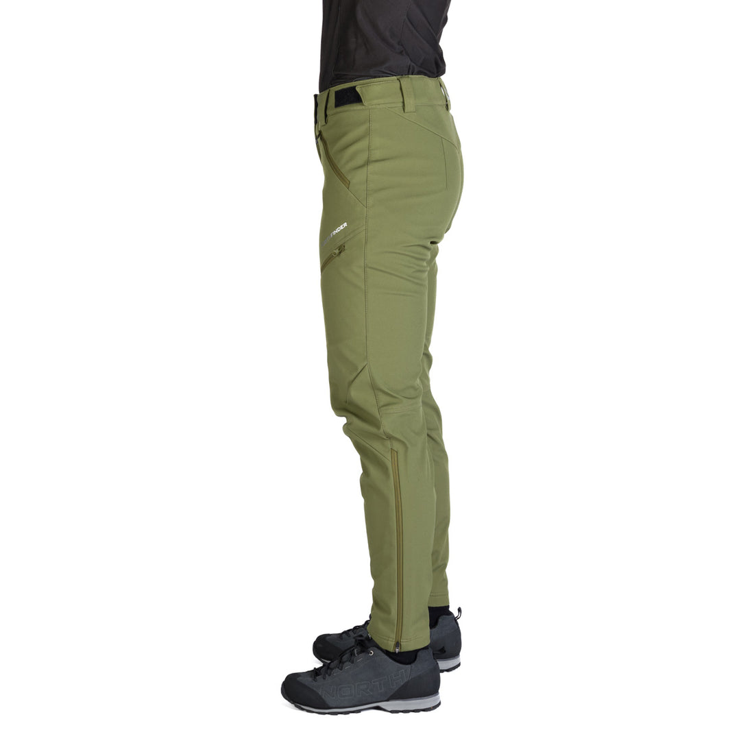 NO-4956OR women's trekking softshell trousers outdoor 3L LORA