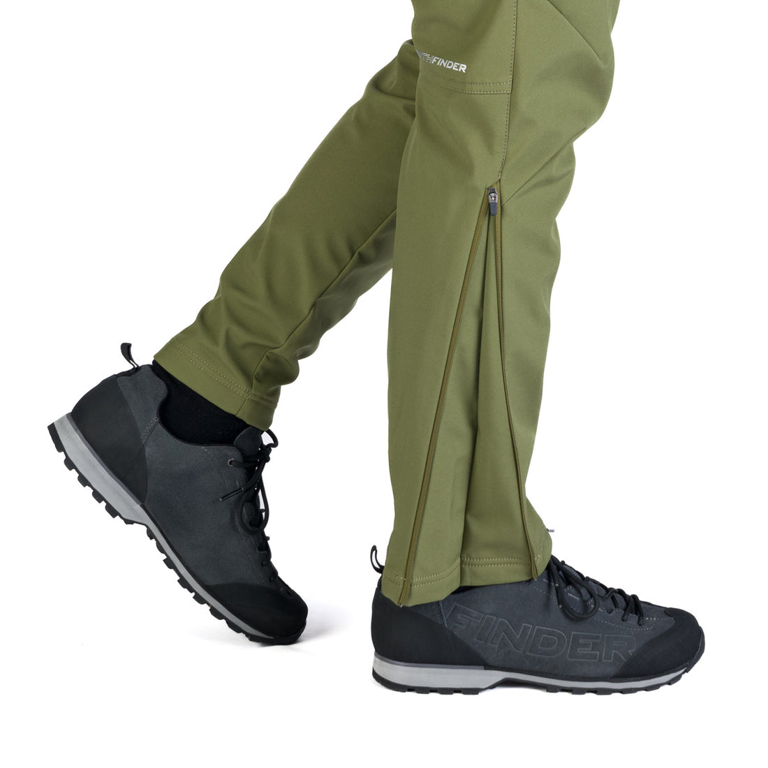 NO-4956OR women's trekking softshell trousers outdoor 3L LORA
