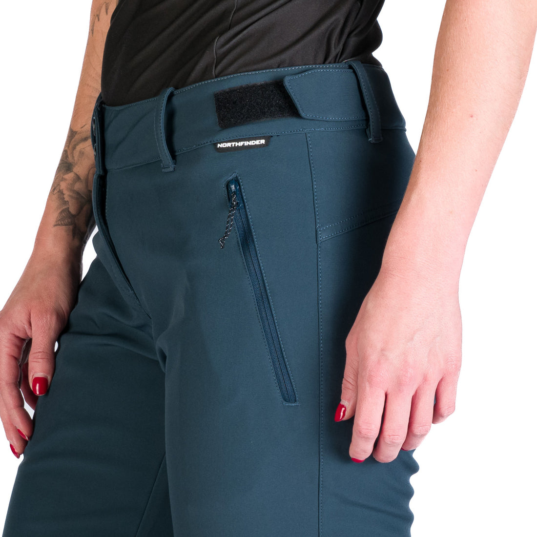 NO-4958OR women's softshell trousers 3L TAMI