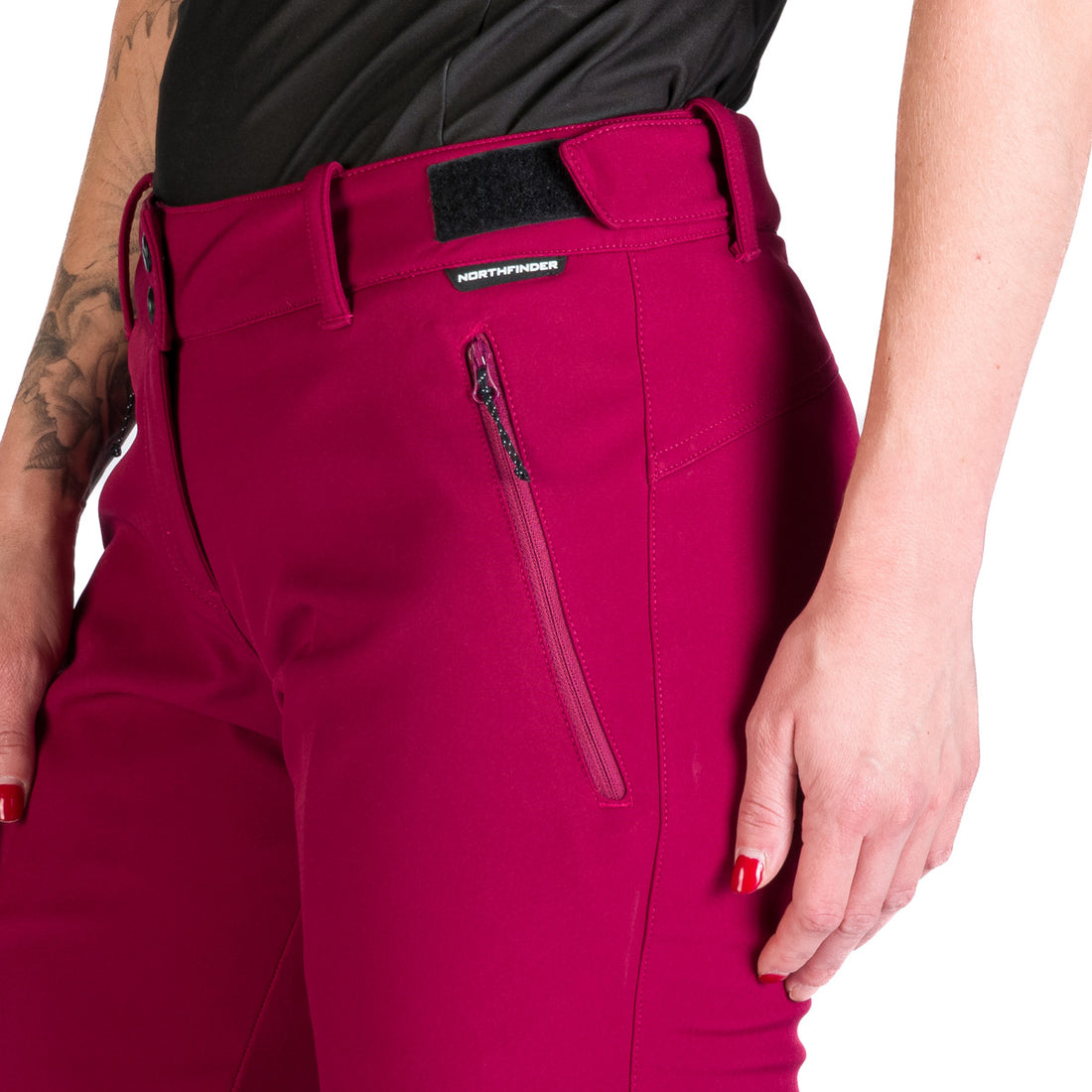 NO-4958OR women's softshell trousers 3L TAMI