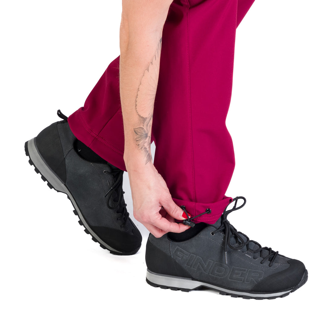 NO-4958OR women's softshell trousers 3L TAMI
