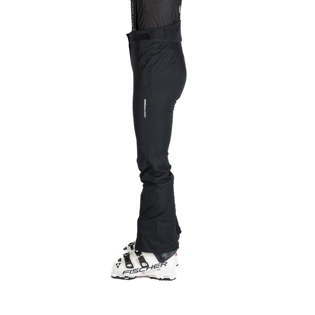NO-4969SNW women's ski comfortable trousers with braces TAMERA