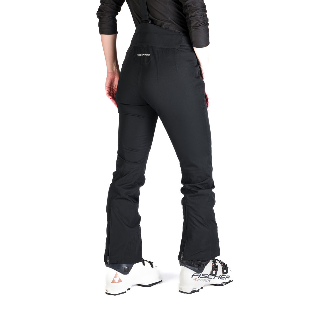 NO-4969SNW women's ski comfortable trousers with braces TAMERA