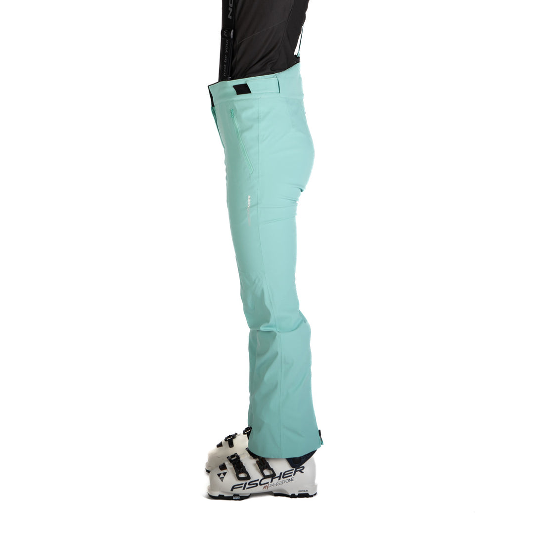 NO-4969SNW women's ski comfortable trousers with braces TAMERA