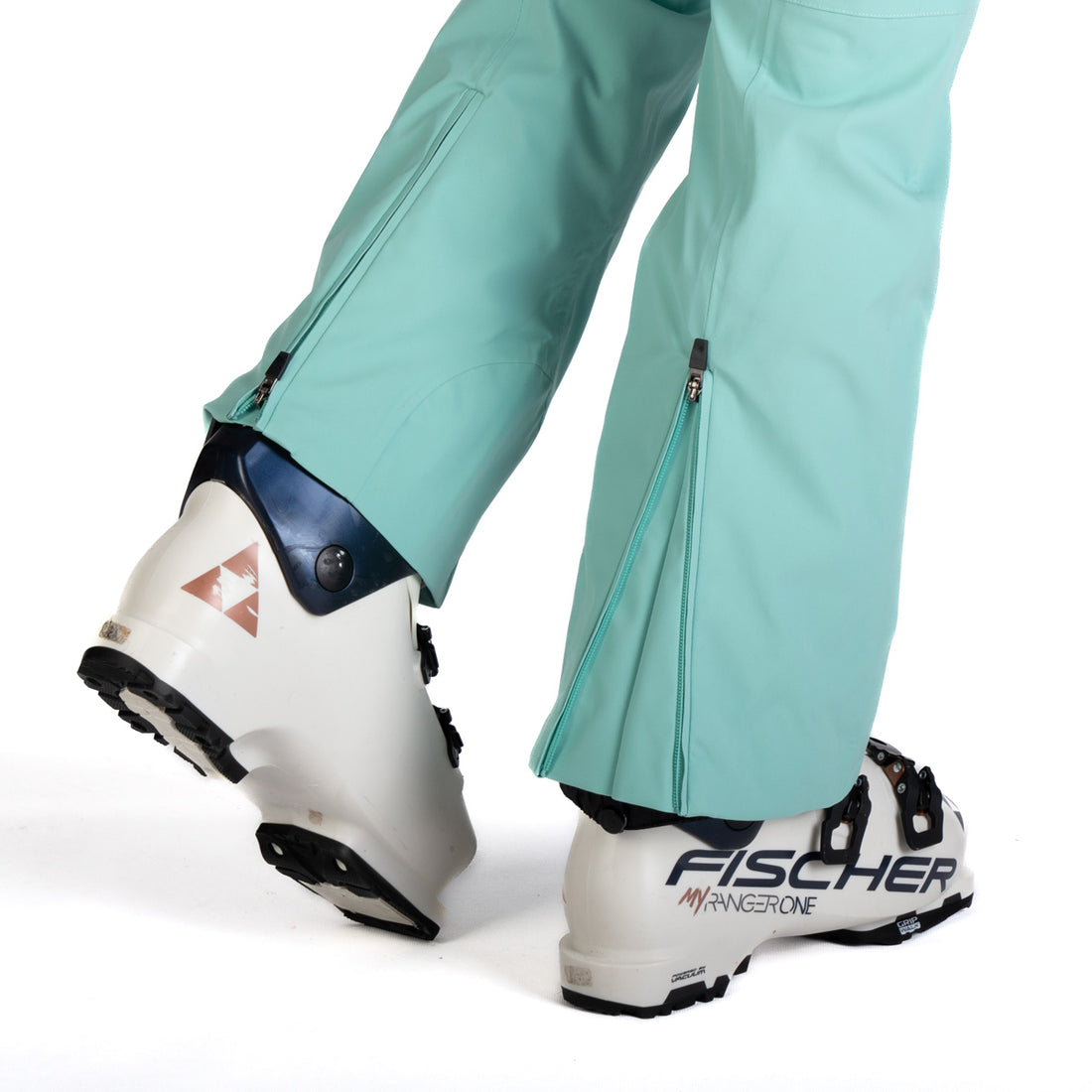 NO-4969SNW women's ski comfortable trousers with braces TAMERA
