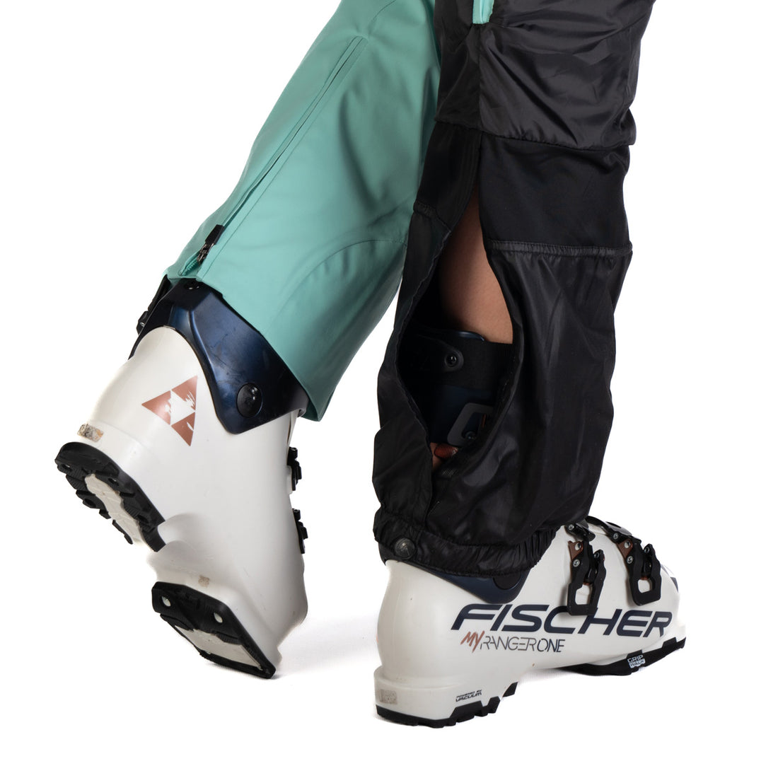 NO-4969SNW women's ski comfortable trousers with braces TAMERA