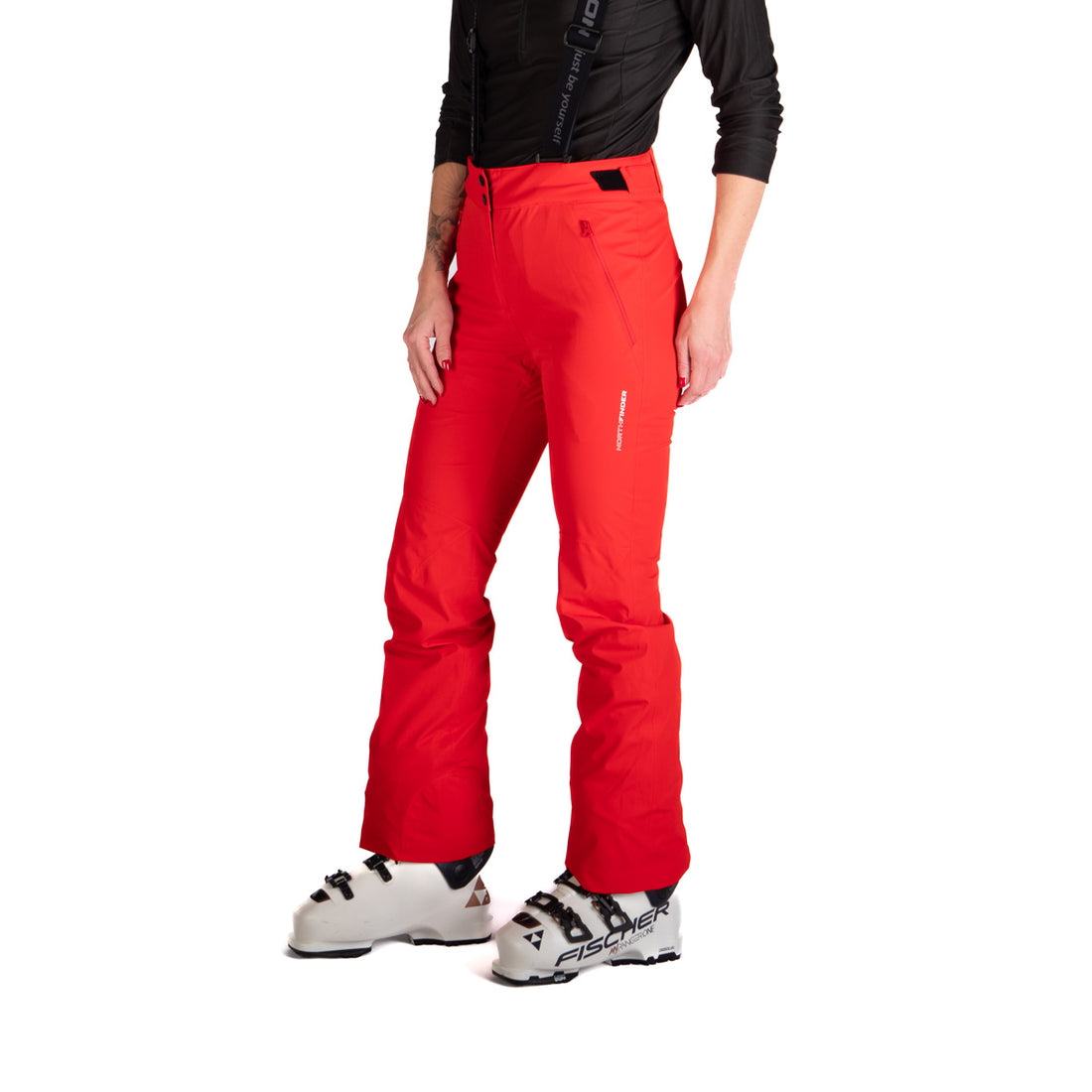 NO-4969SNW women's ski comfortable trousers with braces TAMERA