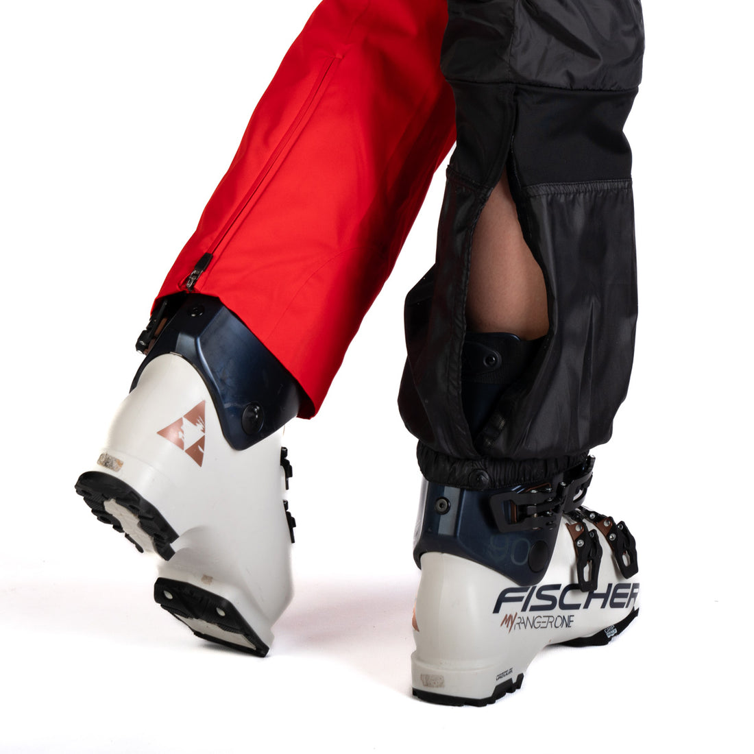 NO-4969SNW women's ski comfortable trousers with braces TAMERA