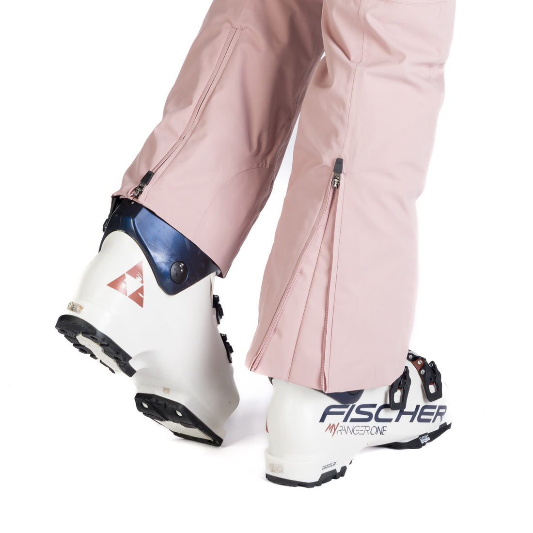 NO-4969SNW women's ski comfortable trousers with braces TAMERA