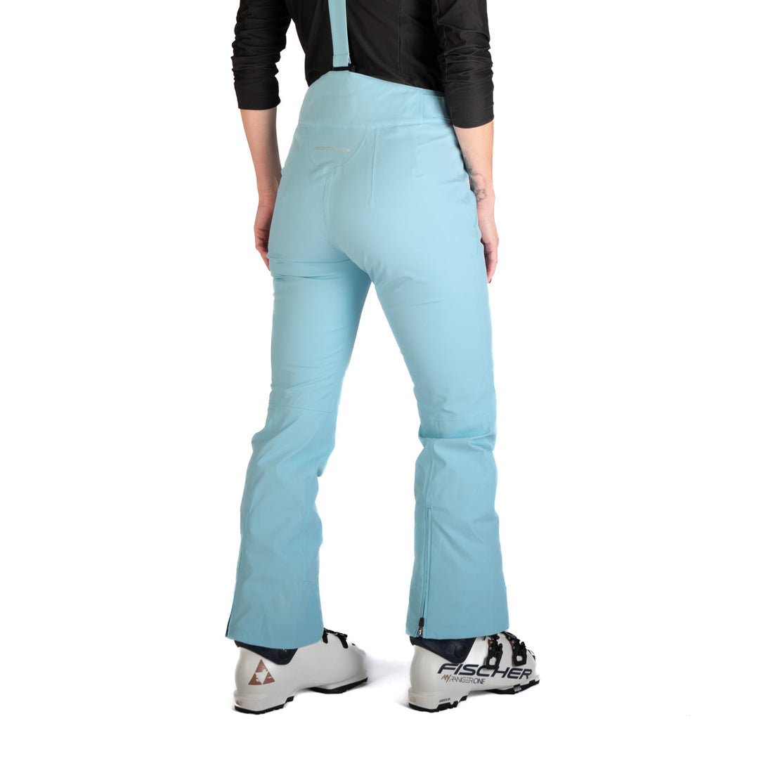 NO-4969SNW women's ski comfortable trousers with braces TAMERA
