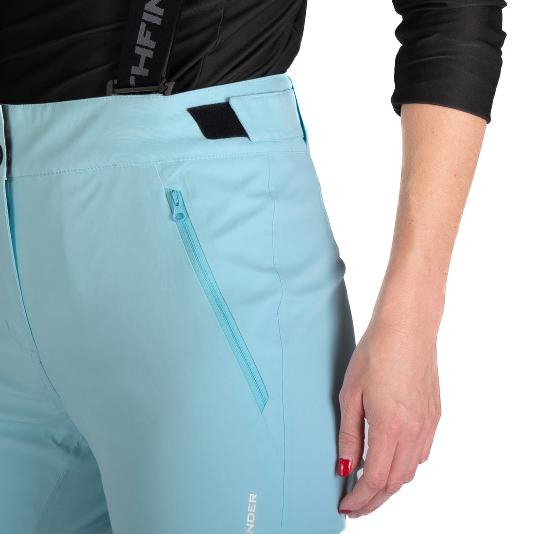 NO-4969SNW women's ski comfortable trousers with braces TAMERA