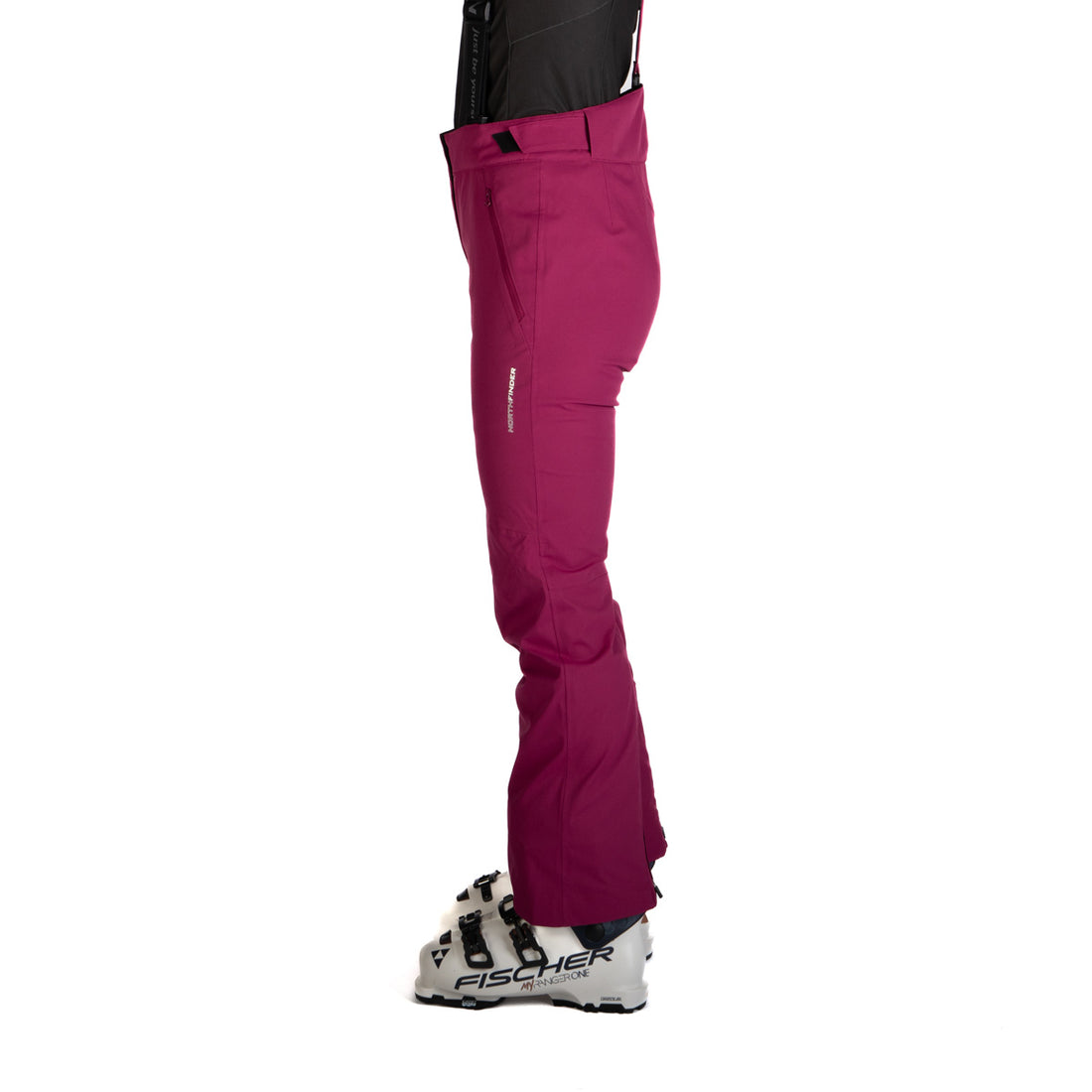 NO-4969SNW women's ski comfortable trousers with braces TAMERA