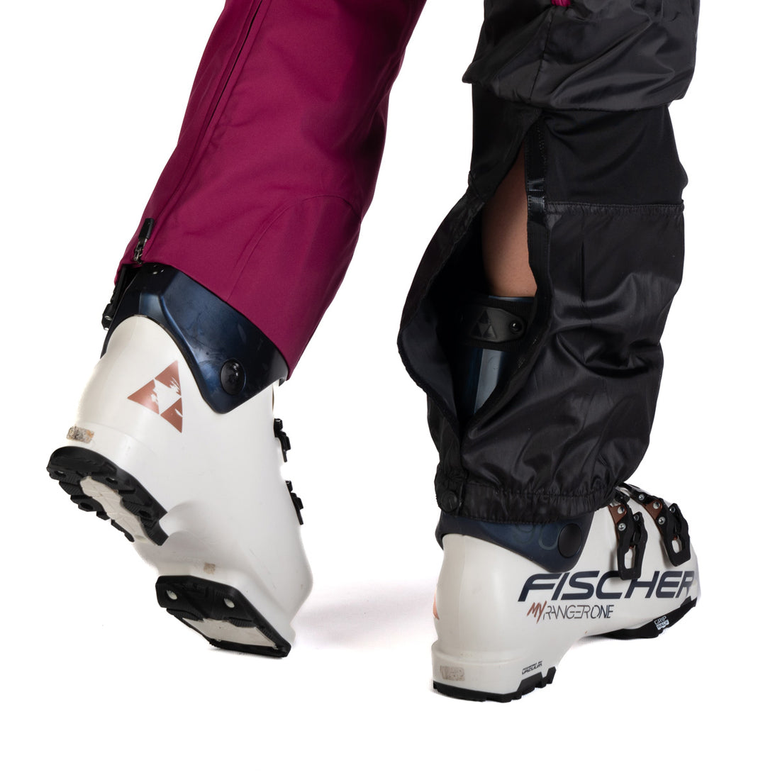 NO-4969SNW women's ski comfortable trousers with braces TAMERA