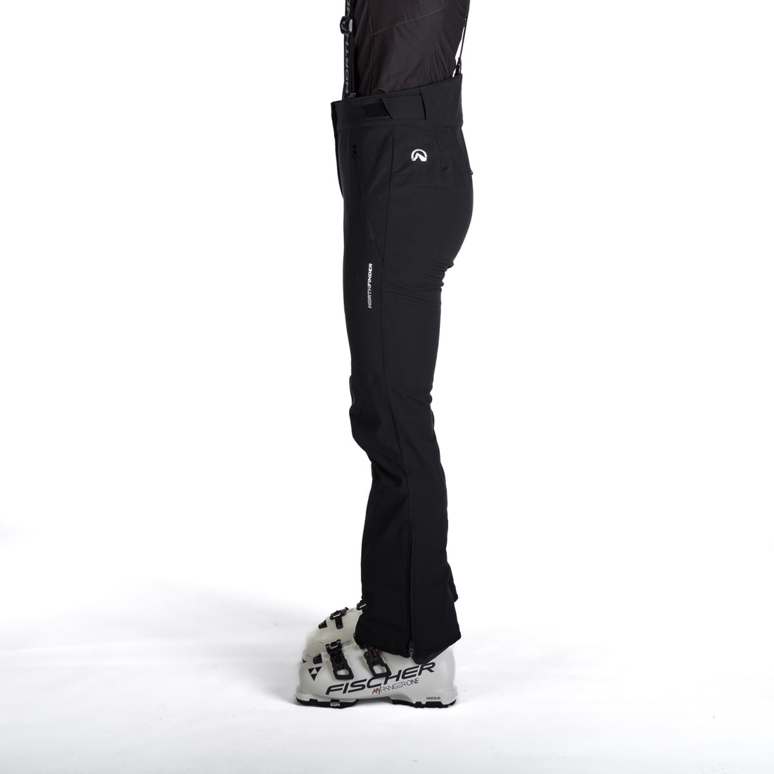 NO-4970SNW women's ski comfortable trousers with braces JODI