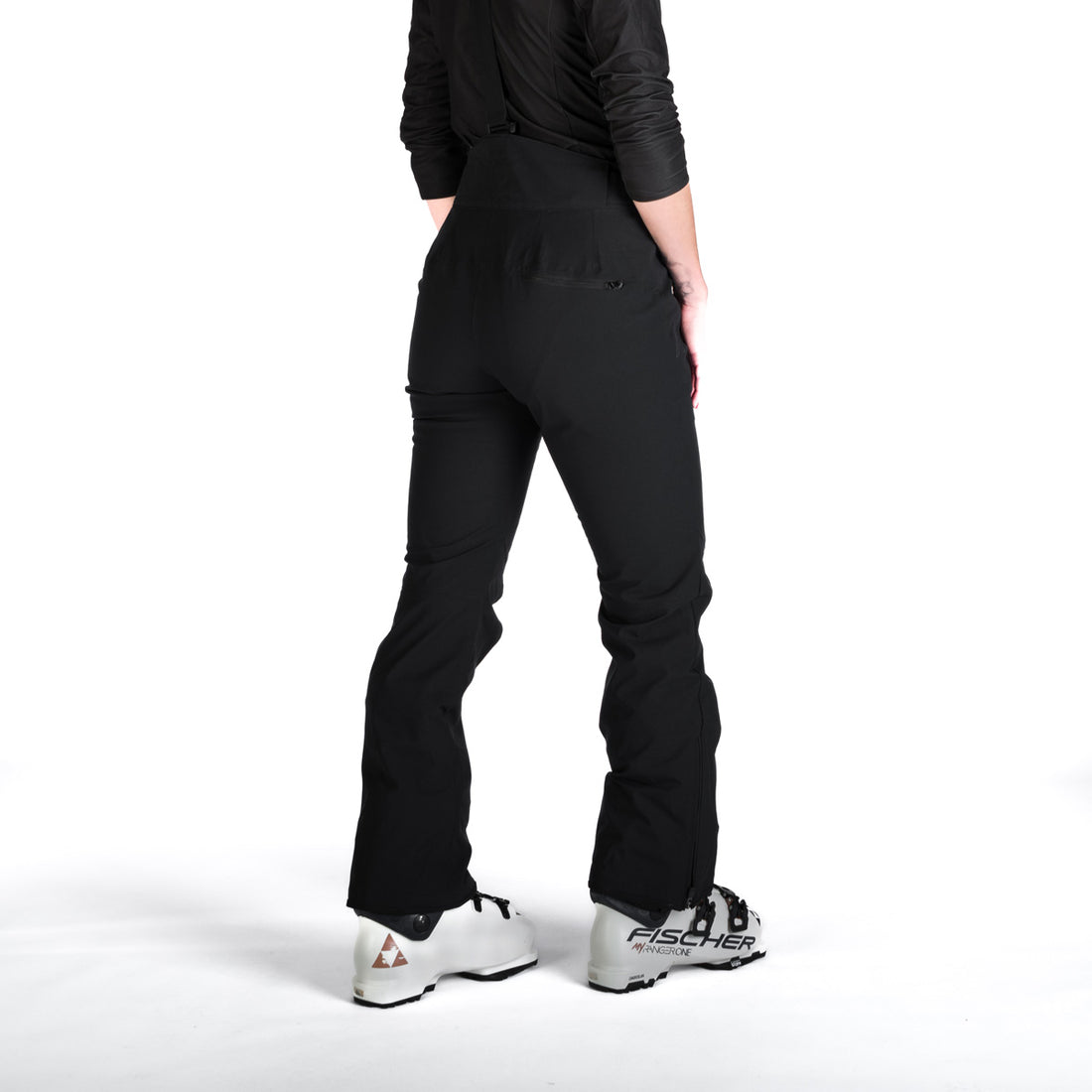 NO-4970SNW women's ski comfortable trousers with braces JODI