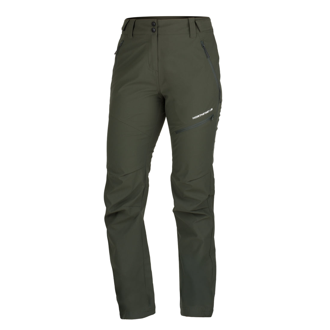 NO-4985OR women's outdoor windproof softshell 3L pants JANINE