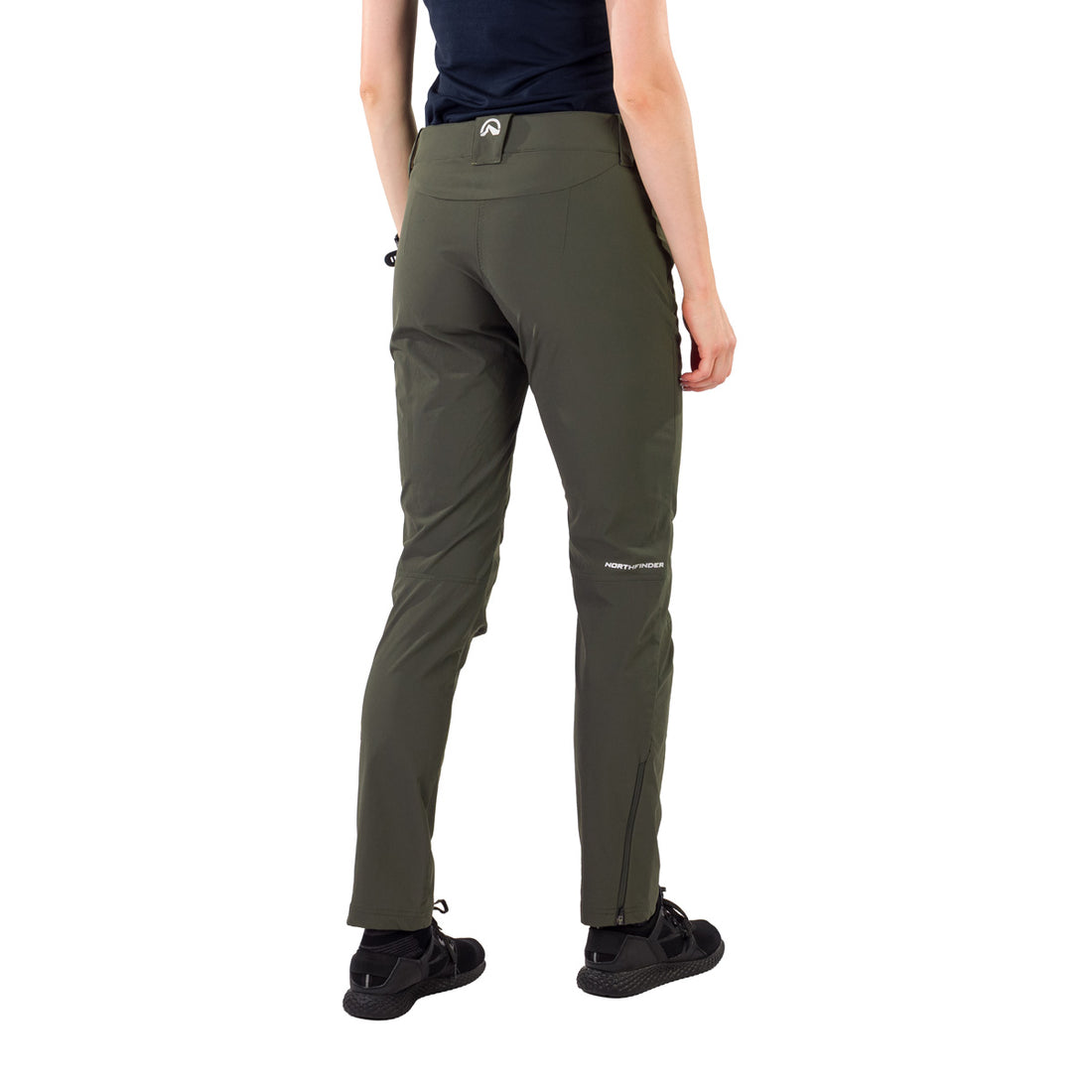 NO-4990OR women's travel stretch regular fit pants TRINA
