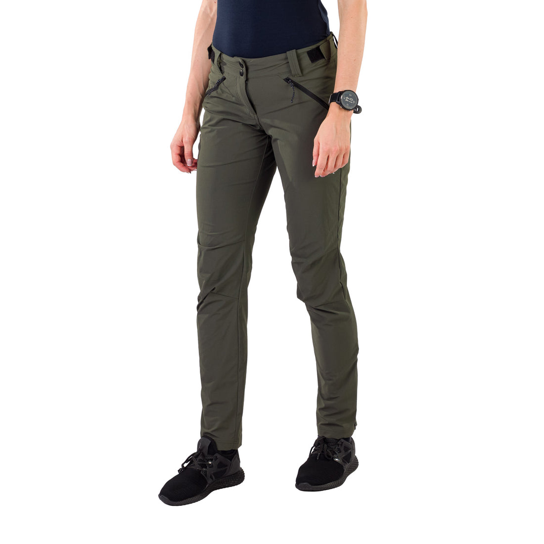 NO-4990OR women's travel stretch regular fit pants TRINA